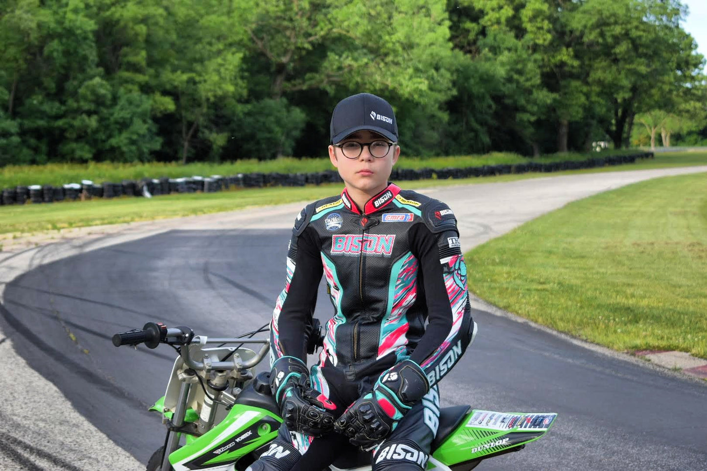 Bison Thor.1 Youth Custom Motorcycle Racing Suit