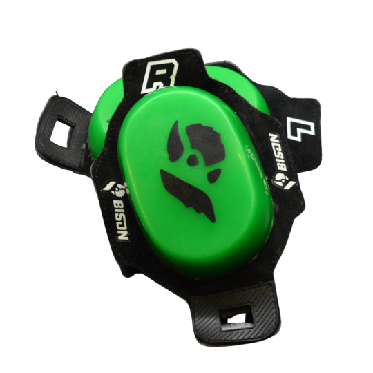 Bison Motorcycle Racing Plastic Knee Pucks
