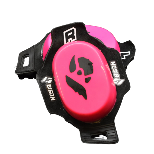 Bison Motorcycle Racing Plastic Knee Pucks