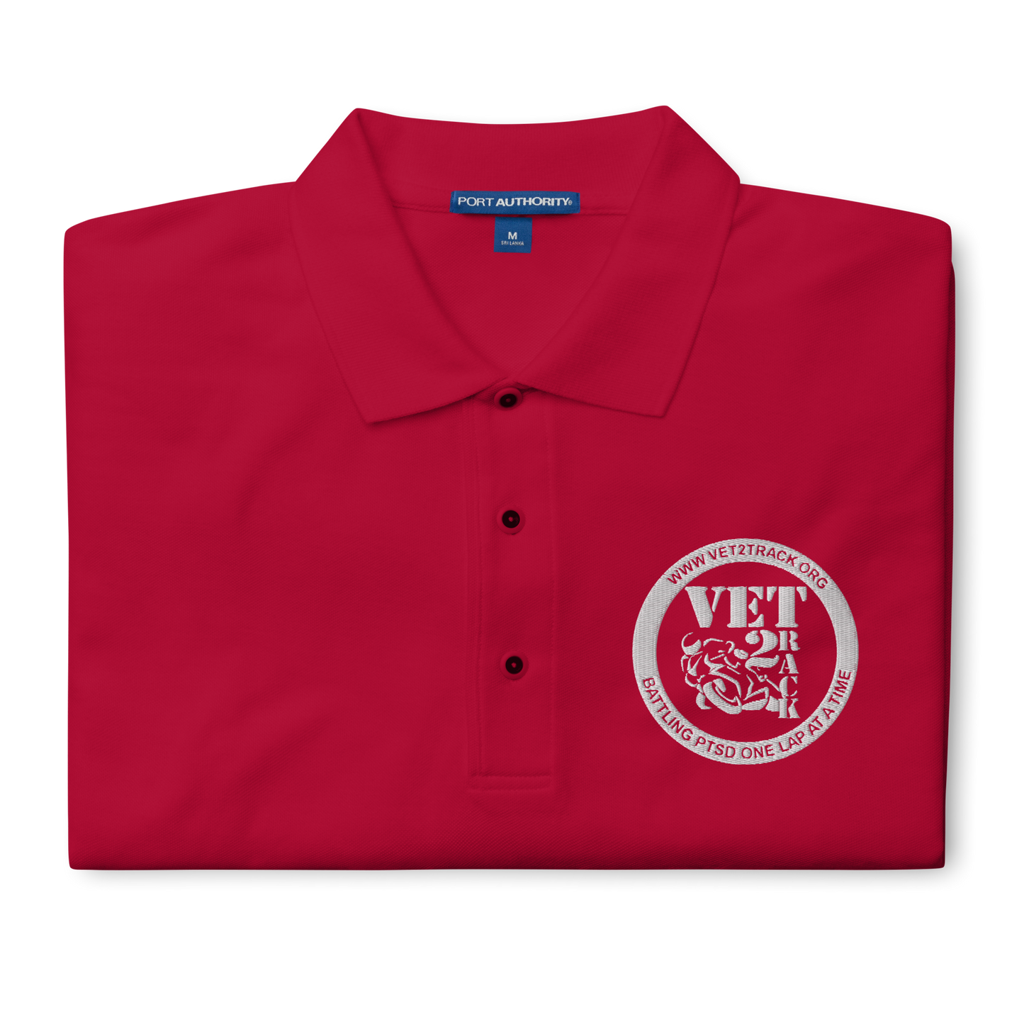 Men's RED (Remember Everyone Deployed) Premium Polo