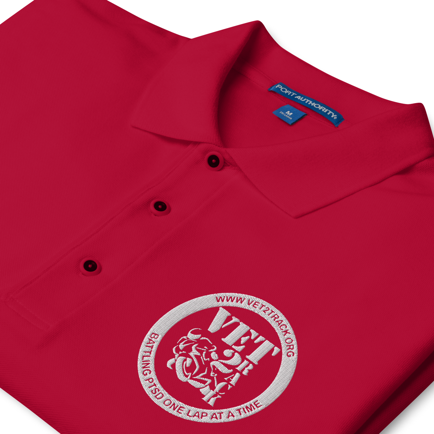 Men's RED (Remember Everyone Deployed) Premium Polo