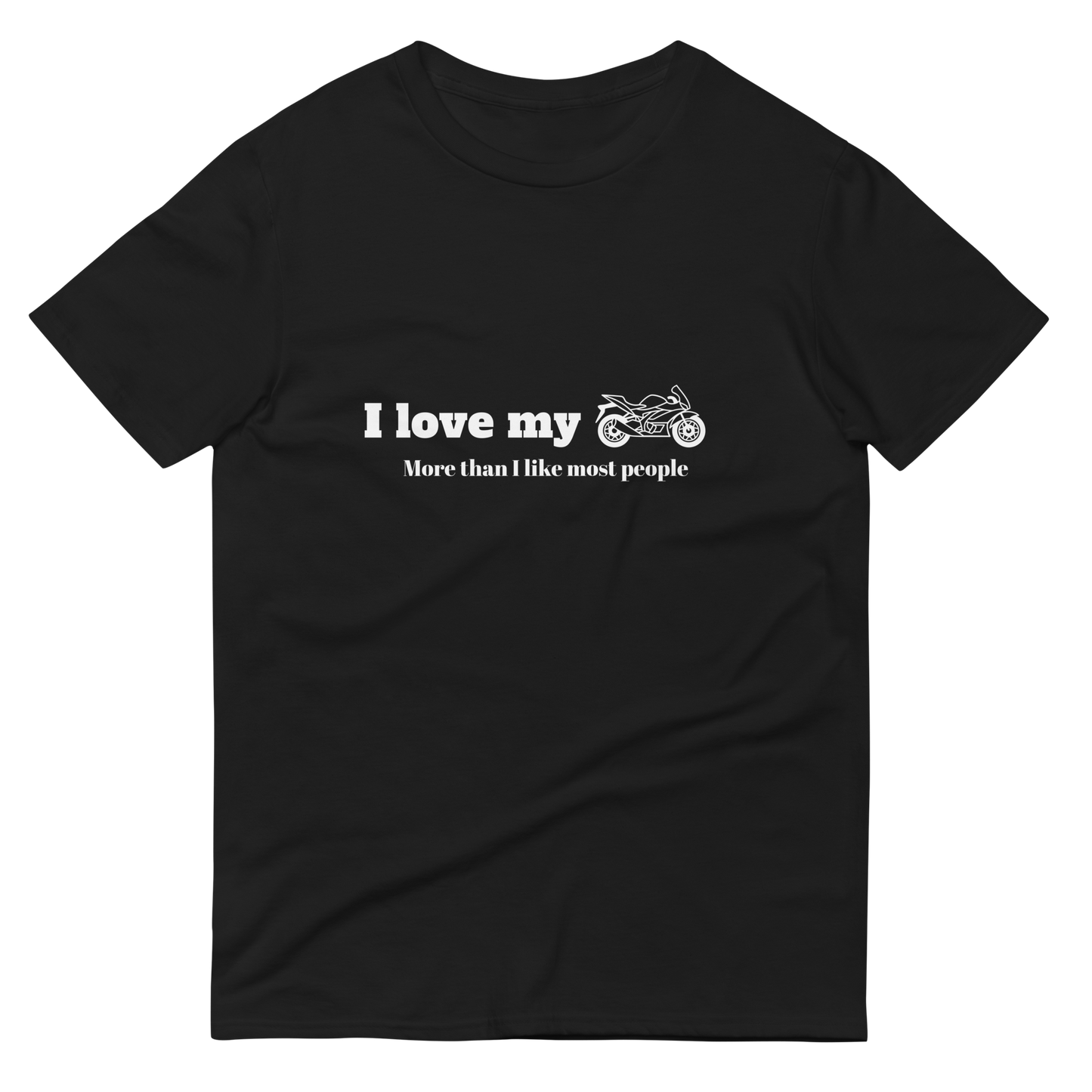 Unisex I Love My Bike Short-Sleeve T-Shirt