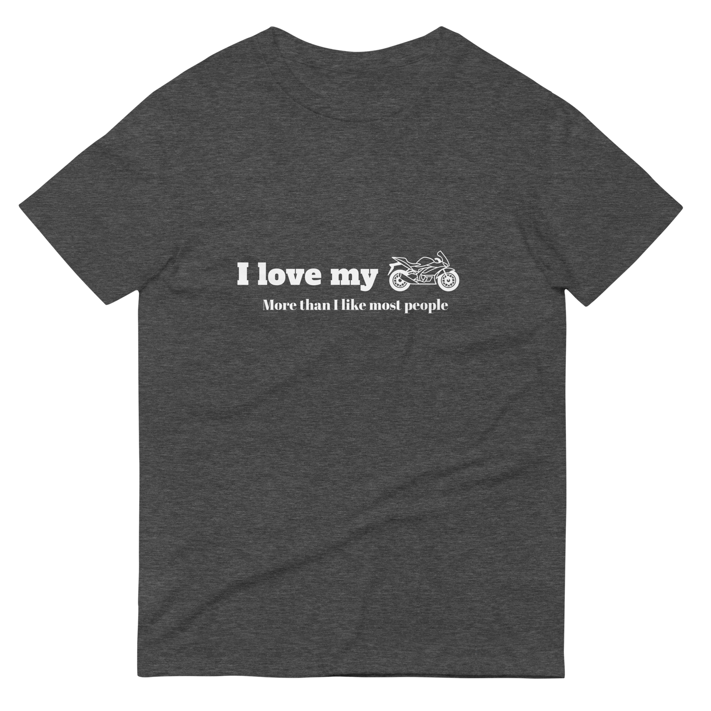 Unisex I Love My Bike Short-Sleeve T-Shirt