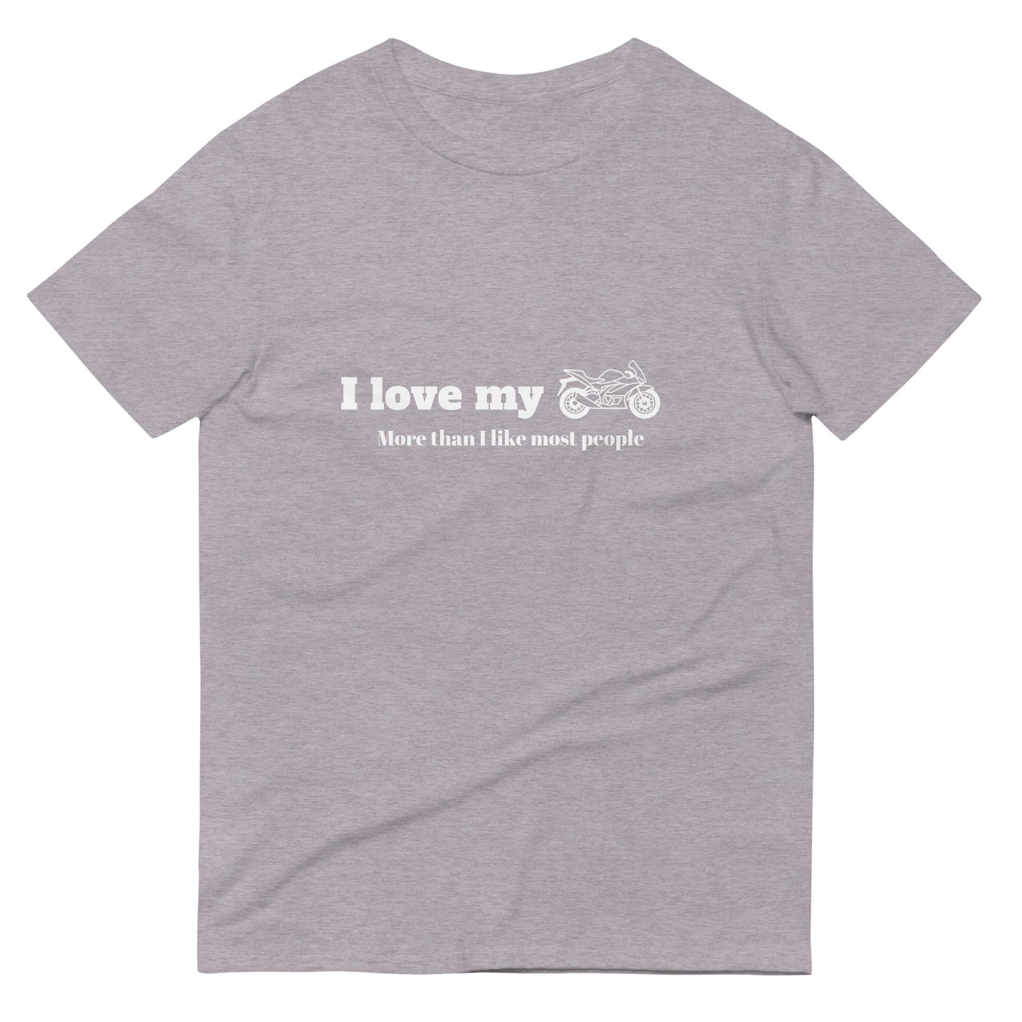 Unisex I Love My Bike Short-Sleeve T-Shirt