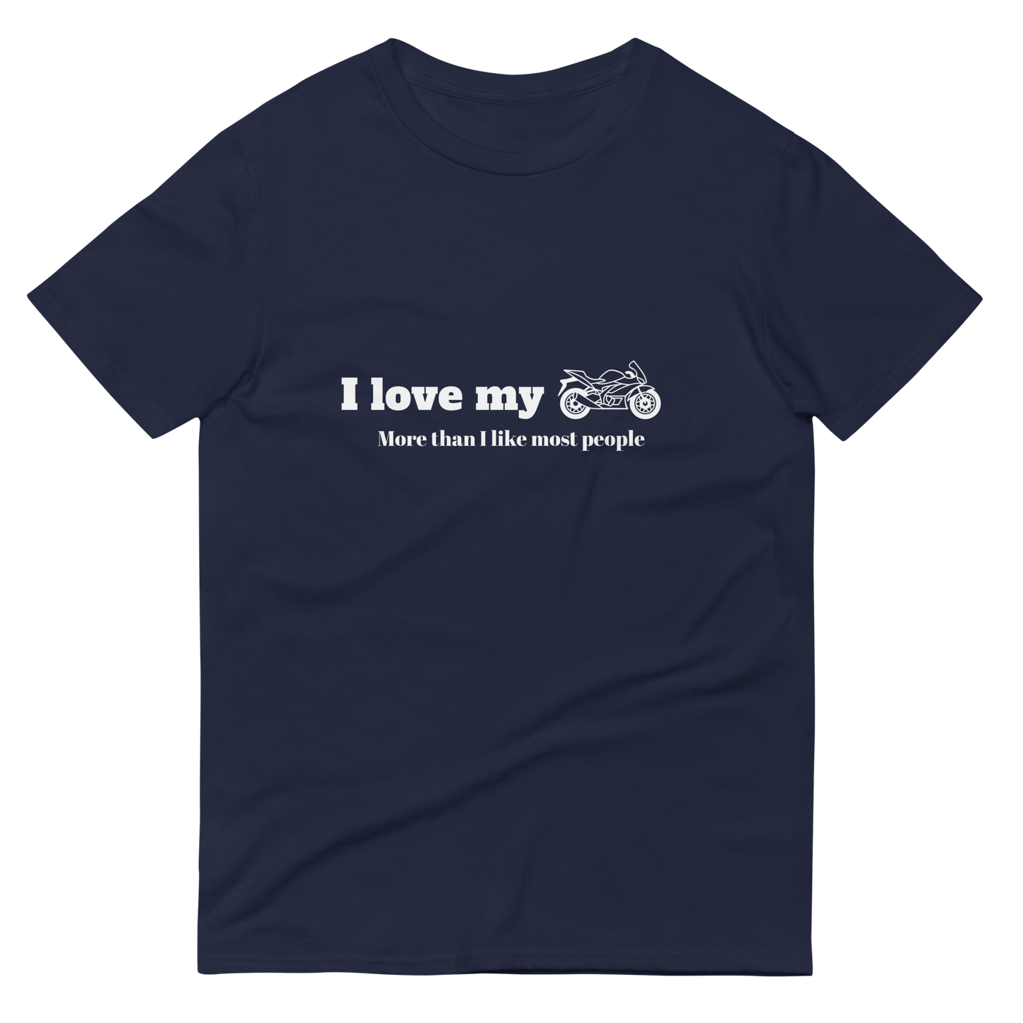 Unisex I Love My Bike Short-Sleeve T-Shirt