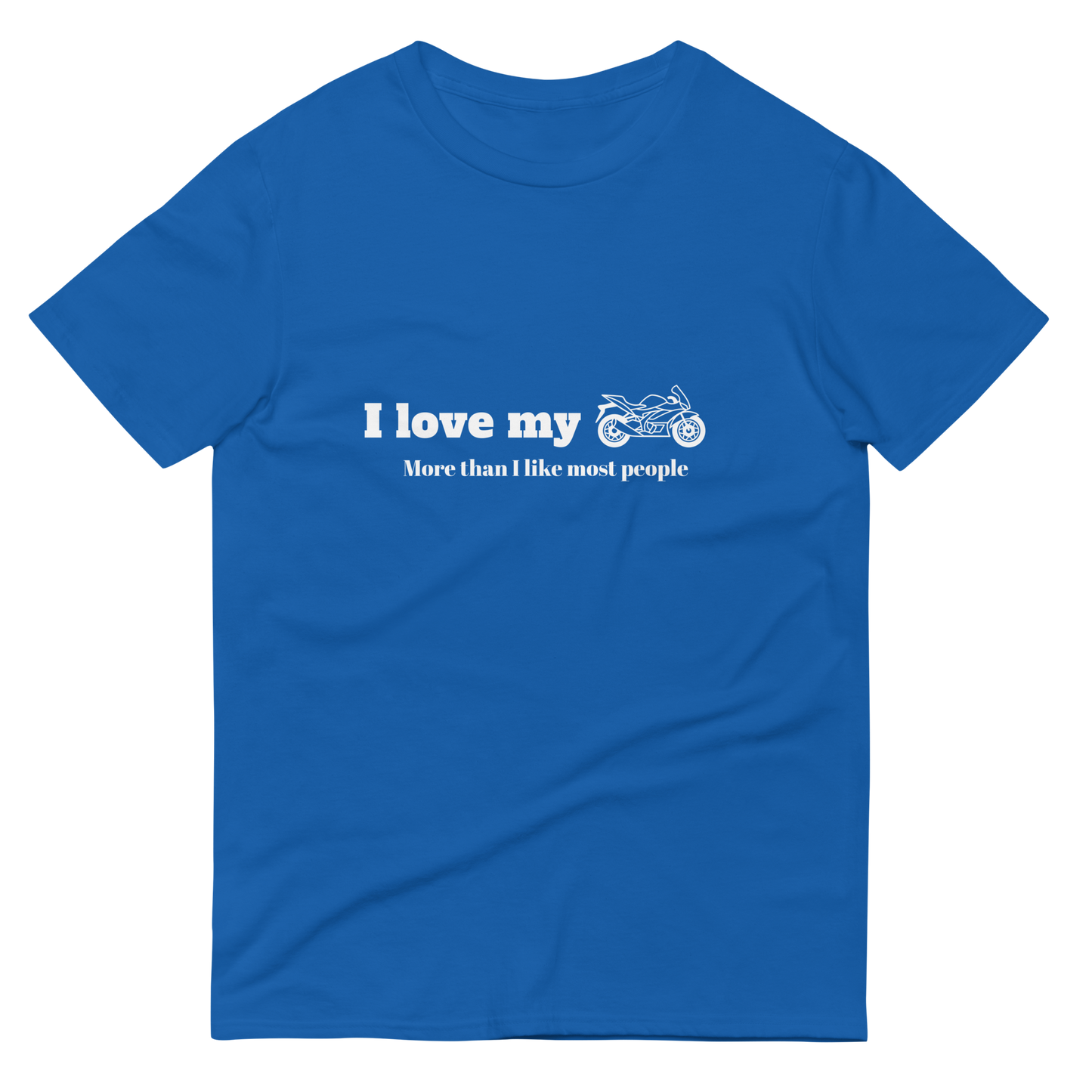 Unisex I Love My Bike Short-Sleeve T-Shirt