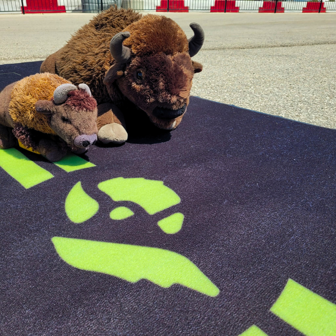 Bison Bright Future Motorcycle Pit Mat
