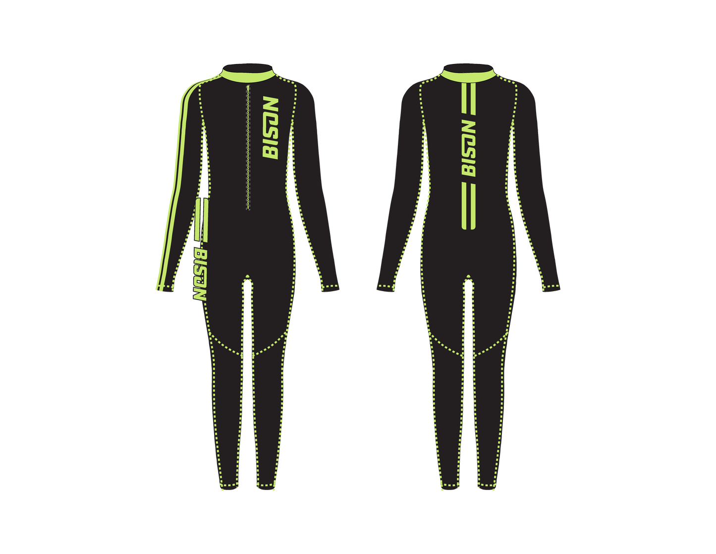 Bison Bright Future Colorway Motorcycle Racing Women's Undersuits